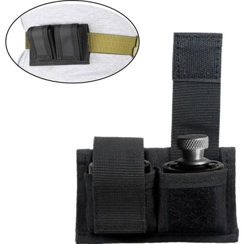 US STOCK Outdoor Tactical Hunting Revolver Clip Hunting Double SpeedLoader Belt Pouch Universal Fits 22 Mag 44 Mag