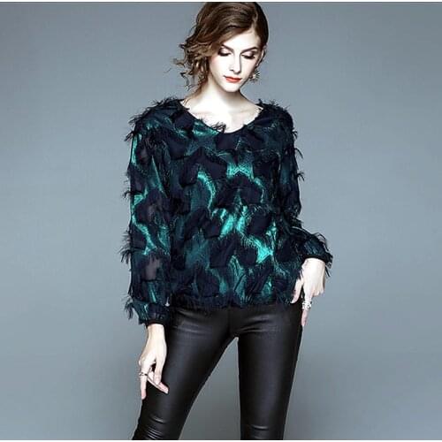 YIDILAMA Wide Blouses