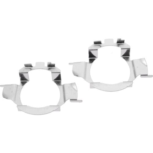 For BMW Audi Benz Vauxhall 2pcs H7 LED Headlight Bulb Holder Professional Halogen to LED Headlight Conversion Adapter Mayitr