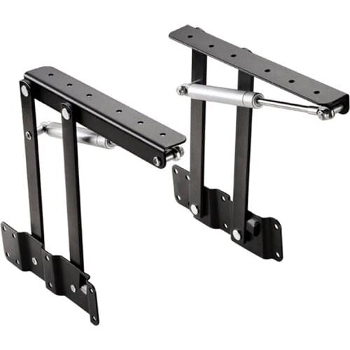 2Pcs Table Hinges Lift Up Coffee Table Top Foldable Mechanism Hardware Furniture Lifting Folding Cabinet Hinge
