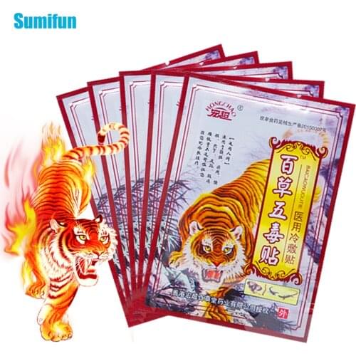 24pcs Hot Tiger Balm Pain Relief Patch Knee Shoulder Neck Waist Rheumatoid Arthritis Treatment Chinese Herbal Medical Plaster