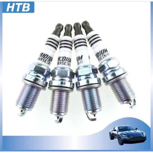 4pcs/lot BKR5EIX-11 5464 Iridium Spark Plugs For Honda Hyundai Kia Mazda Lexus Toyota Suzuki Nissan Subaru BKR5EIX11
