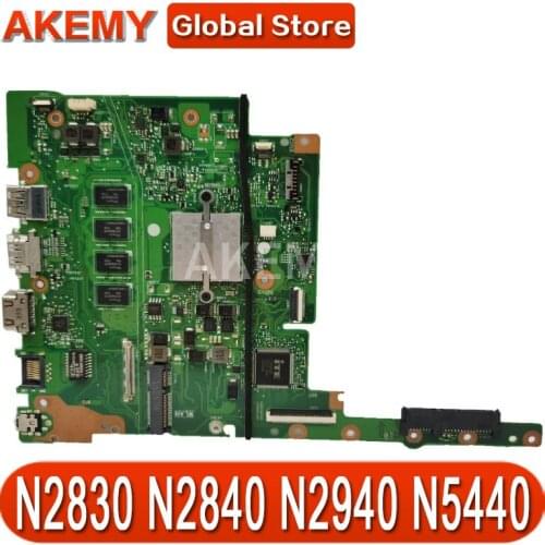 Akemy E502MA E402MA Laptop Motherboard For ASUS E50MS E502MA E402MA E402M Mainboard 2G/4G N2830 N2840 N2940 N5440