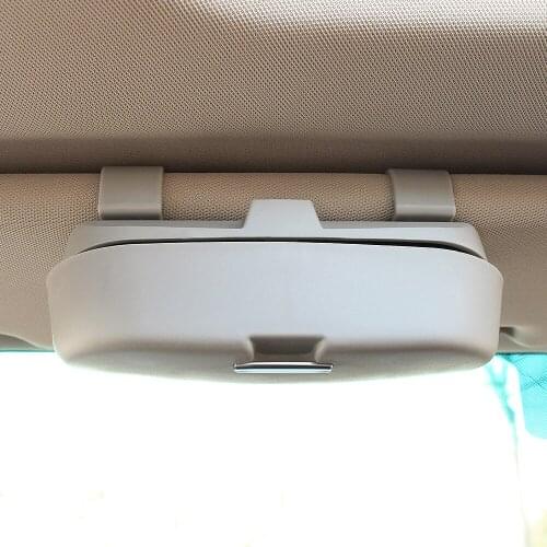 Car Sun Visor Glasses Case Box for SEAT Leon 1 2 3 MK3 FR Cordoba Ibiza Arosa Alhambra Altea Exeo Toledo Formula Cupra