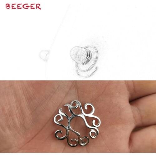BEEGER nipple rings / Pair of non piercing nipple clamps in alloy / erotic sexy clip on nipple flakes