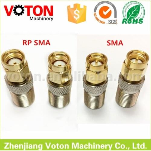 Free shipping 10 piece Reverse Polarity SMA Male (Plug) To F Female (Jack) Adapter