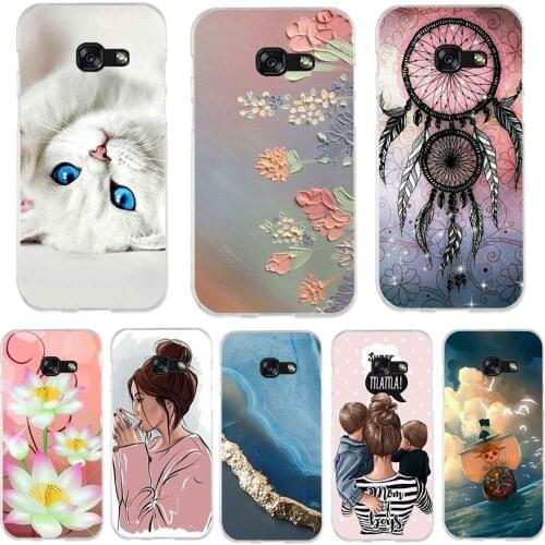 Cases For Samsung Galaxy A5 2017 back Case soft tpu Cover Phone cover FOR Samsung A5 2017 protective coque