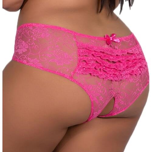 Comeondear Lace Panties Sexy Lingerie Womens Underwear G-string Women Panties Thong For Sex Temptation Crotchless Panties