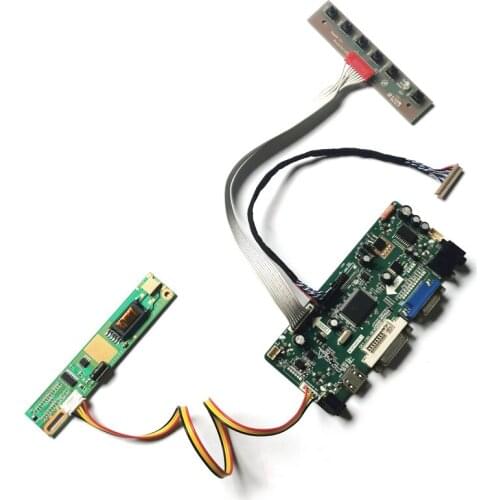 Display controller board DIY kit M.NT68676 1CCFL VGA+DVI LVDS 20-Pin For HT15X33/HT14X11/HT14X12/HT14X13 screen 1024*768