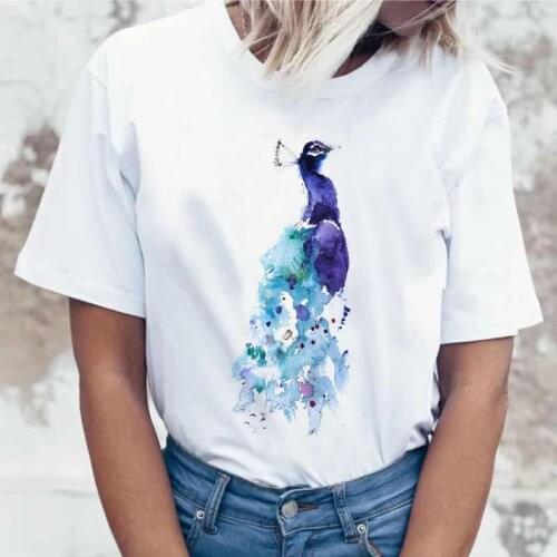 Women Lady Cartoon Animal 90s Love Mom Kid Cute Print Summer Ladies T Tee Tshirt Womens Female Top Shirt Clothes Graphic T-shirt