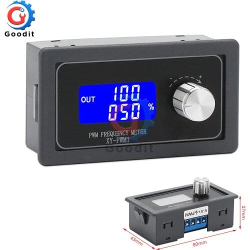 DC 3.3 -30V 5 -30mA 1Hz -150kHz Adjustable Output PWM Pulse Frequency Duty Cycle Square Wave Signal Generator