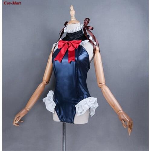 Game Azur Lane Marie Rose Cosplay Costume Fashion Elastic Pu Leather Swimsuit Jumpsuit Activity Party Role Play Clothing S-XL