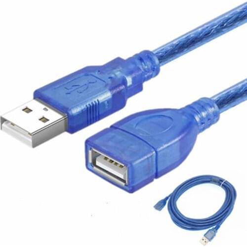 PCER USB2.0 Extension Cable Male to Female Super Speed USB Data Cable Extender For PC Keyboard Printer Mouse Computer Cable