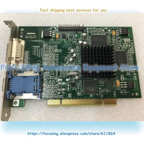 MATROX G450 G45FMDVP32DB F7003-0301 PCI DVI Card Tested 7003-0301