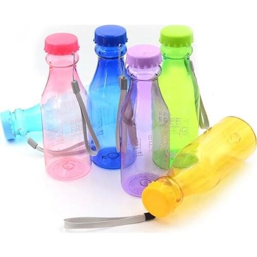 Outdoor Riding Traveling Climbing Camping Portable Plastic Sports Water Bottle 500ml Container Leak-proof Bottles