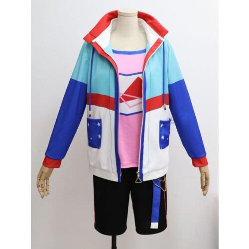 Full set Ensemble Stars Aoi Yuuta/Aoi Hinata Cosplay Costume Customized Uniforms any size