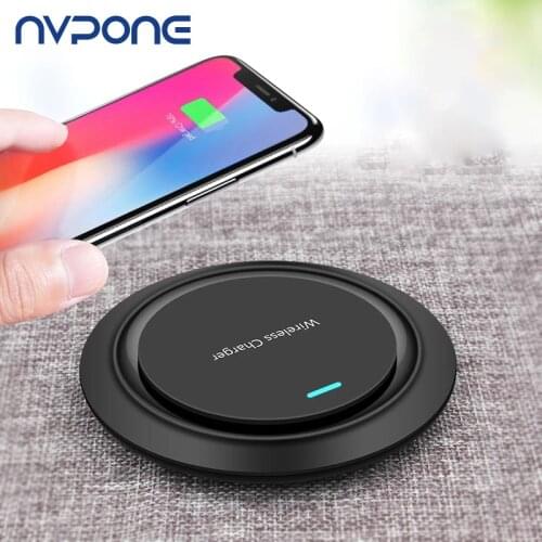 Portable Qi Wireless Charger Pad For Samsung Galaxy S10 S20 S9 Note 10 9 Wireless Induction Charging for iPhone 11 Pro XS 8 Plus