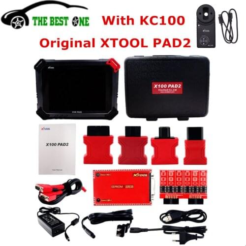100% Original Xtool PAD2 Pro With KC100 Auto Key Programmer For 4th 5th PAD 2 PADII Full Functions DHL Free