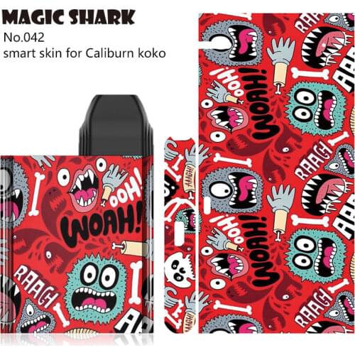 PVC Snake Joker No Fade Sticker Film Case Tape for Uwell Caliburn Koko