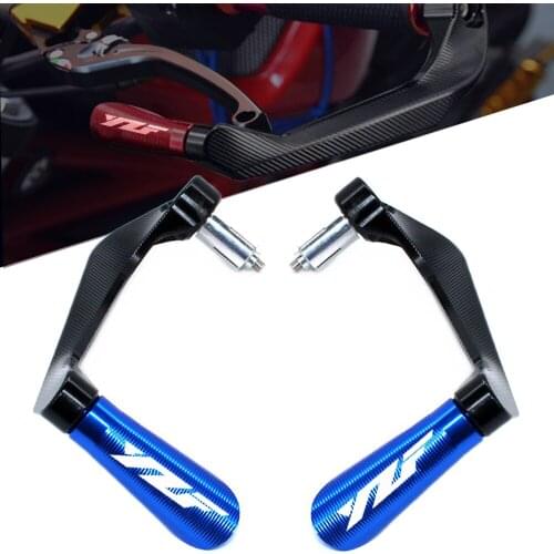 For Yamaha YZF R1 R3 R6 ZF-R1 R25 R1M Motorcycle Universal Handlebar Grips Guard Brake Clutch Levers Handle Bar Guard Protect