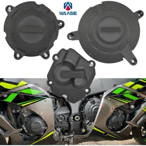 Motorcycle GBR Engine Guard Stator Clutch Pulse Cover Slider Protector Set For KAWASAKI Ninja ZX10R ZX-10R 2011-2015 2016-2021