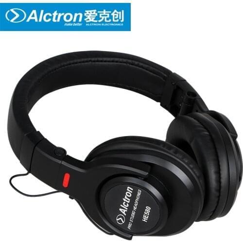 Alctron HE580 totally enclosed cable monitoring recording head type music headsets noise cancelling monitoring headphones