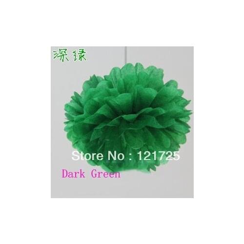 Free Shipping 14"(37cm) Tissue Paper artificial flowers Pom 15 color Wedding Birthday Party Decor Craft festival decoration