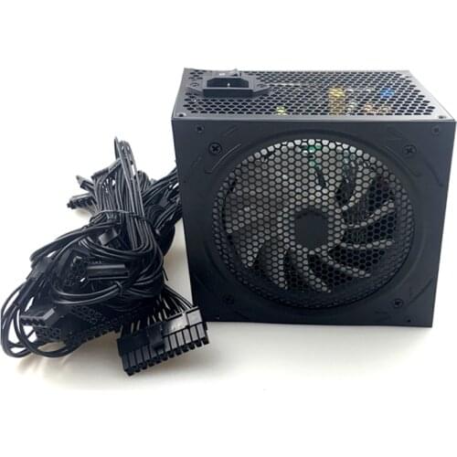 700W PC PSU Power Supply Black Gaming Quiet 120mm Fan 24pin 12V ATX 24pin New computer Power Supply For Desktop game gaming PSU