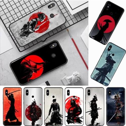 Samurai Warrior Japan anime Phone Case For Xiaomi Redmi note 7 8 9 t k30 max3 9 s 10 pro lite