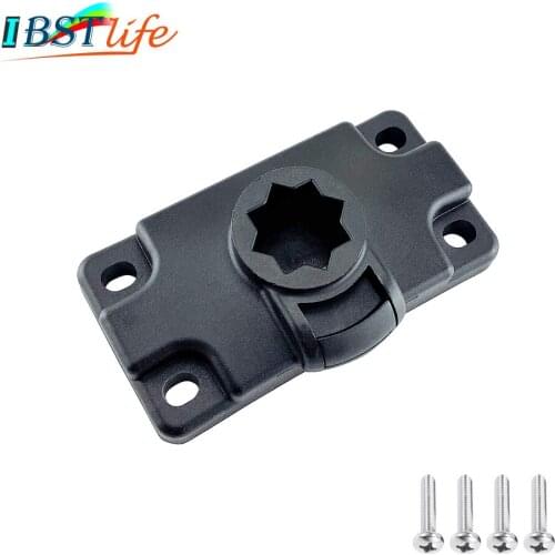 Inflatable Kayak Rod Holder Mount Base Boat Marine Sea Canoe Support Holder Pole Rack Fishing Tackle Rod Accessories With Screws