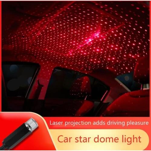 For Toyota Land Cruiser 200 Prado FJ 120 150 100 USB LED Car Roof Star Light Projector Atmosphere Galaxy Lamp Car Accessories