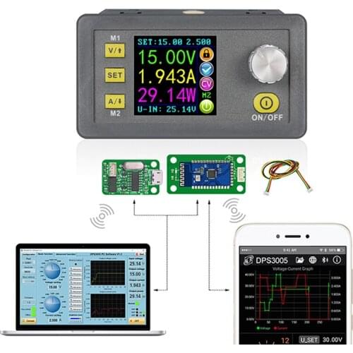 DPS3005 Mobile App Control DC Regulated Power Supply Adjustable Switch Dimming Constant Current Power Board