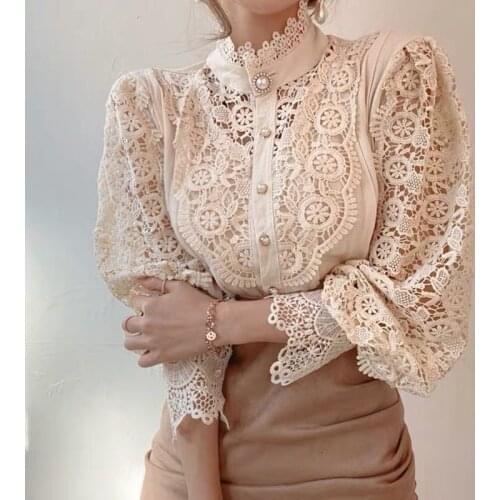 Кружевные блузки MAKEACE China At AliExpress