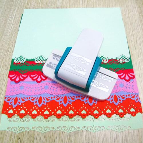 New Fancy Border Punch S Flower Design Embossing Punch Scrapbooking Handmade Edge Device DIY Paper Cutter Handmade Craft Gift