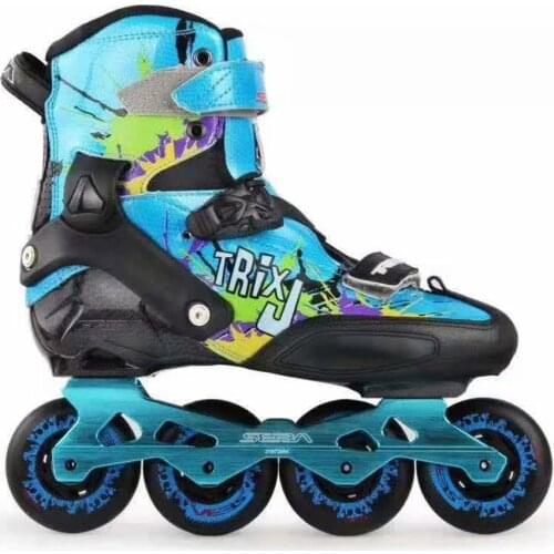 JK Skates Original SEBA TRIX-J Junior Star Child Inline Skates Fiberglasses Kids Roller Skating Shoes Slalom Sliding Patines