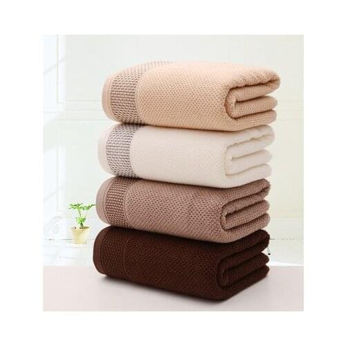 140 * 70cm 100% cotton towel for adults for childrens Bath Beach towels bathroom Shower Towels Jacquard honeycomb towels