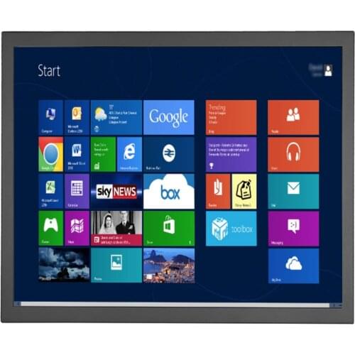 Open Frame Frameless Panel 17 Inch Industrial Lcd Touch Screen Monitor