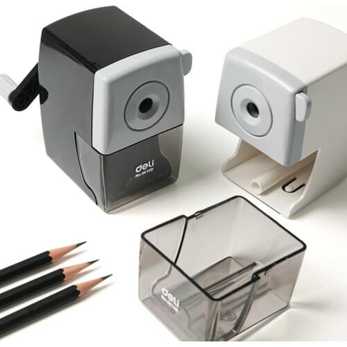 Pencil Sharpener Hand-operated Sharpner for Color Pencils Fancy Stationery