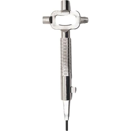 Sliver Locksmith Tool Multi Purpose Cylinder Gauge Cam Turner Spindle Turner Multi Purpose Cylinder Gauge Cam Turner Car Repair