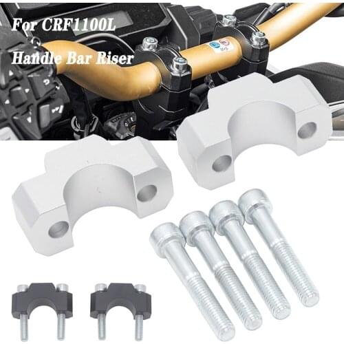 Motorcycle Handle Bar Riser Clamp Extend Handlebar Adapter Mount For HONDA CRF1100L CRF 1100 L Africa Twin Adventure Sports