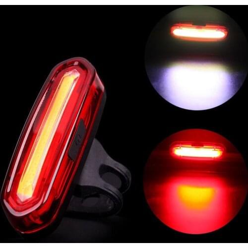 120 Lumens LED Bike Tail Light USB Rechargeable Powerful Bicycle Rear Lights Bicycle Lamp Accessories