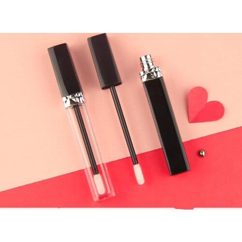 4.5ml Mini Lip Gloss Split Refill Bottle Plastic Box Empty Clear Lipgloss Tube Liquid Eyeliner Eyelash Containers 20pcs/lot