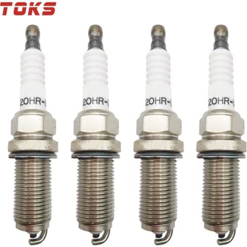 4pcs TOKS Car Spark Plug 90919-01235 K20HR-U11 For Toyota FJ Cruiser Land Cruiser Prado Tundra 4 Runner Fortuner