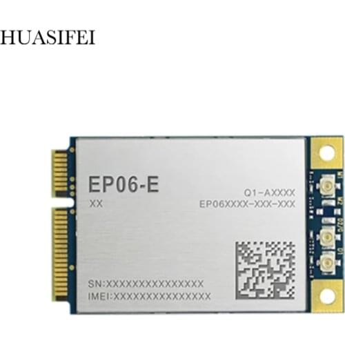 EP06-A EP06-E LTE-A Cat 6 300mbps Mini PCIe module with Mini PCIe coefficient, suitable for industrial 4G router home gateway