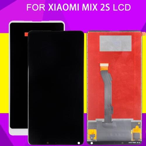 Catteny For Xiaomi Mix 2S LCD With Touch Screen Panel Digitizer Assembly Repair Parts For Xiaomi MIX 2S Display With Frame