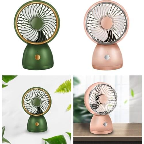 Small USB Portable Hand Held Fan Home Summer Air Cooling Desk Personal Fan