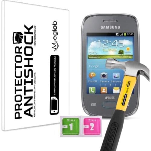 Screen protector Anti-Shock Anti-scratch Anti-Shatter compatible with Samsung Galaxy Pocket Neo