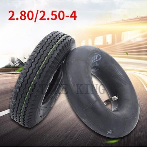 2.80/2.50-4 Tyre Inner Tube 10" Tire for Gas / Electric Scooter ATV Elderly Mobility Scooter