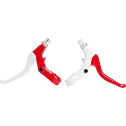 Bicycle Brake Handles Aluminum Alloy V-brake Disc Classic Delicate Texture Hit Color Mountain Bike Brakes Lever Bike Accessories