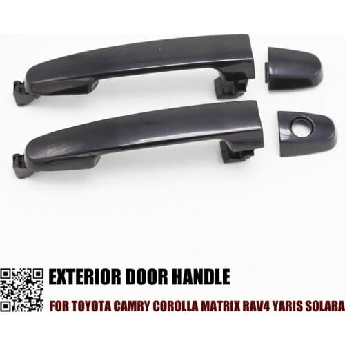 Outside Door Handle Rear Front L+R 69211AA020 69227AA010 For Toyota Camry Corolla Matrix RAV4 Yaris Solara Prius